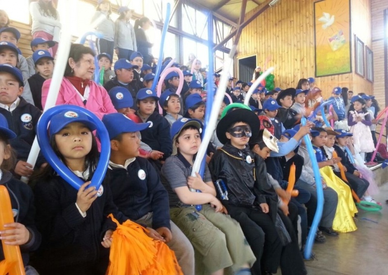 Imágenes de hermosa actividad “Mundo de Sonrisas" en Lago Ranco