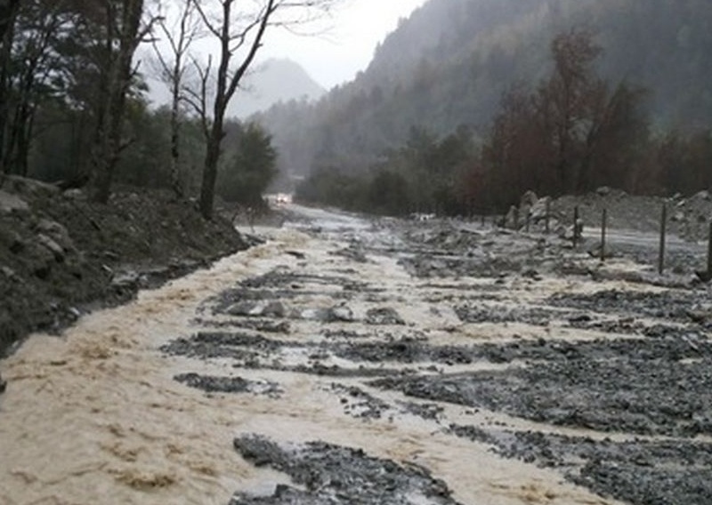 Once personas se encuentran damnificadas en la región por temporal