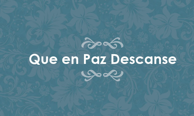 Falleció Isaac Eleazar Rodriguez Catrihual  (Q.E.P.D)