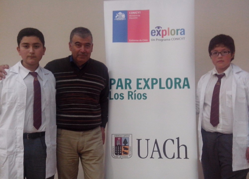 Alumnos de Liceo Rural Llifén entre los finalistas de congreso científico Explora